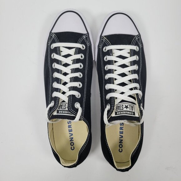 Converse Chuck Taylor All Star Low Top Unisex Black Shoes US Size Men's 12 - Picture 5 of 8